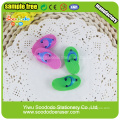 Slippers shaped eraser gift for girl